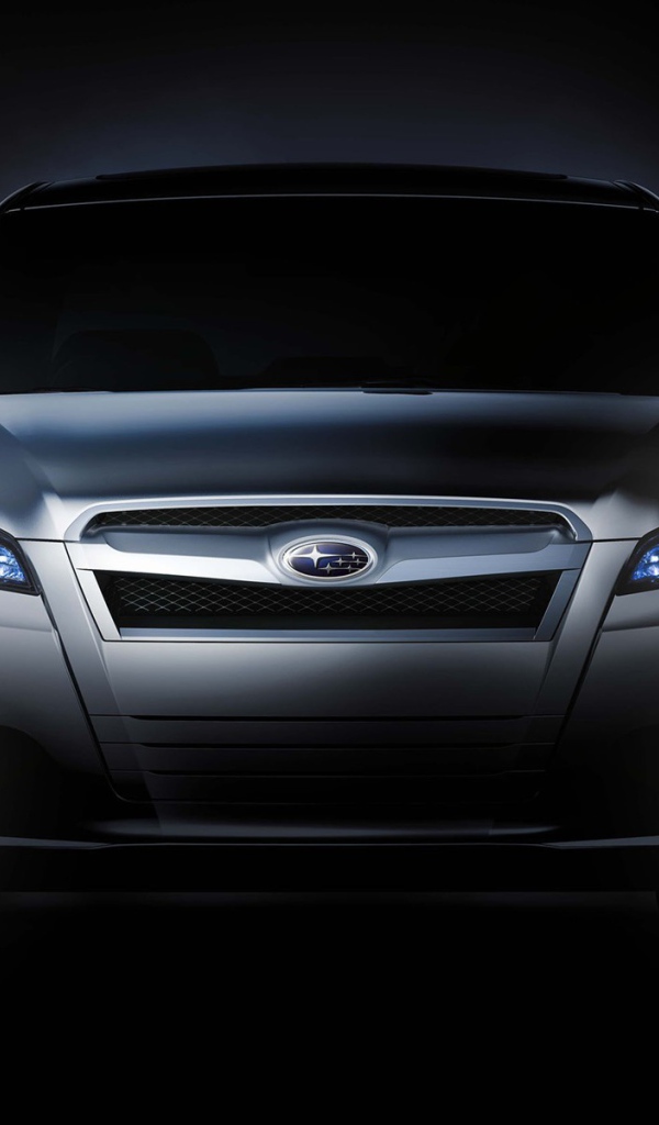 Красивый автомобиль Subaru Legacy в Москве