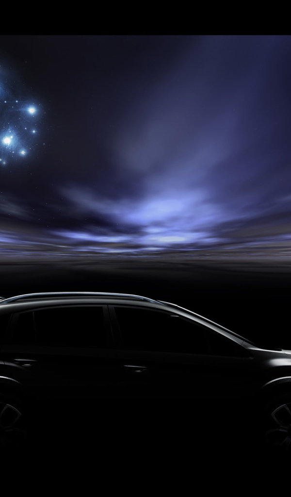 Красивый автомобиль Subaru XV