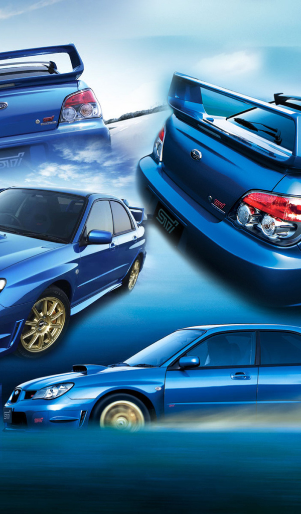 Дизайн автомобиля Subaru Impreza WRX STI