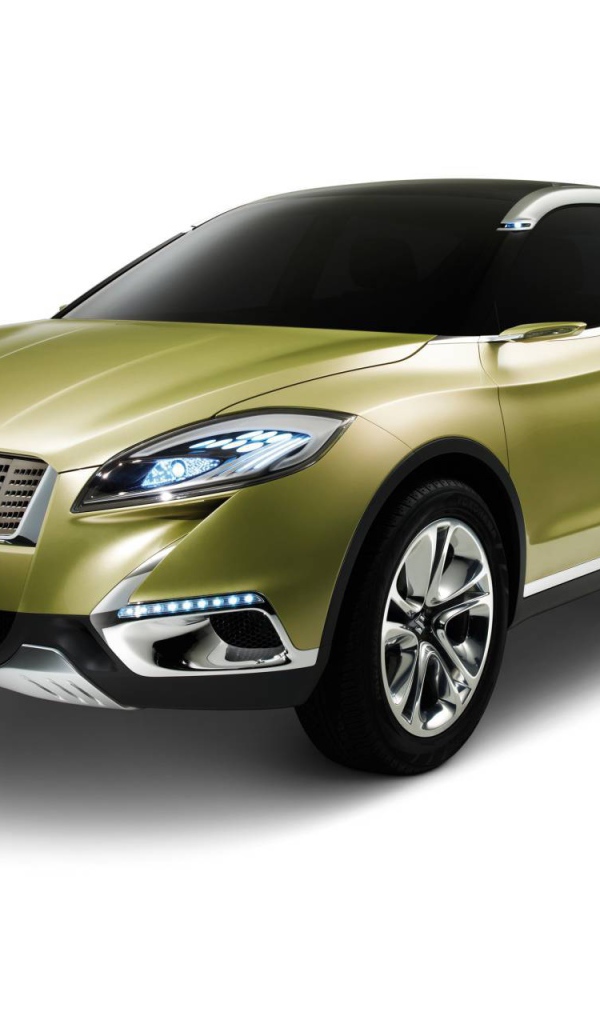 Красивый автомобиль Suzuki S-Cross 2014