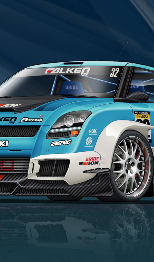  Красивый автомобиль Suzuki Swift