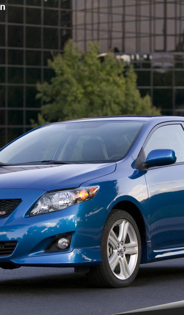 Красивый автомобиль Toyota Corolla в Москве