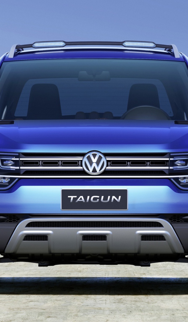 Красивый автомобиль Volkswagen  Taigun 2014