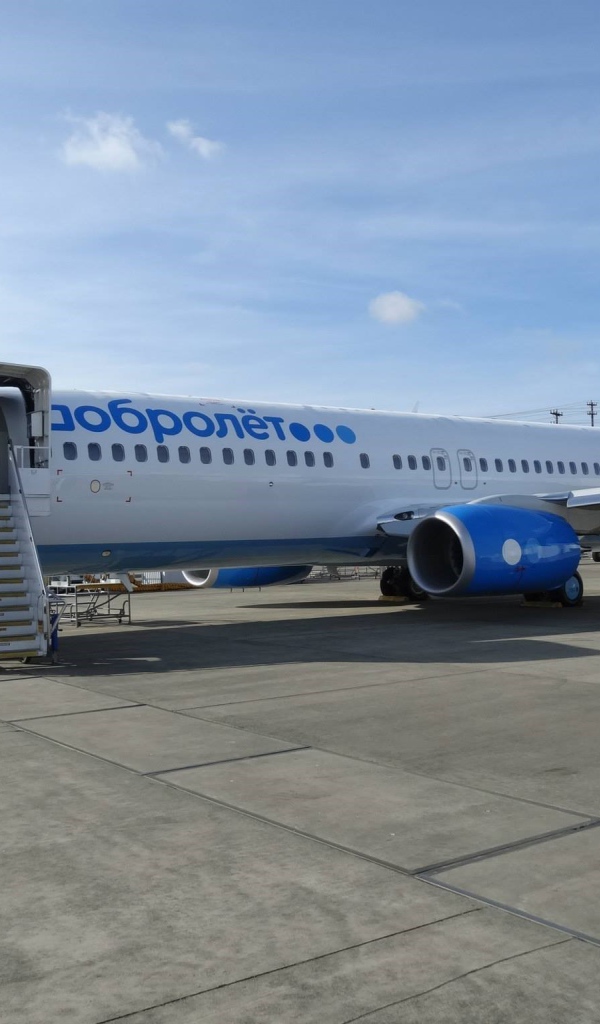 Красивый самолет Добролет