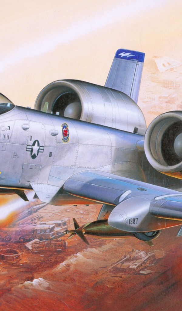 Бомбардировщик в атаке