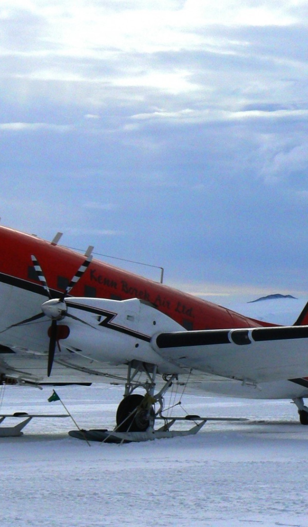 Самолет за полярным кругом