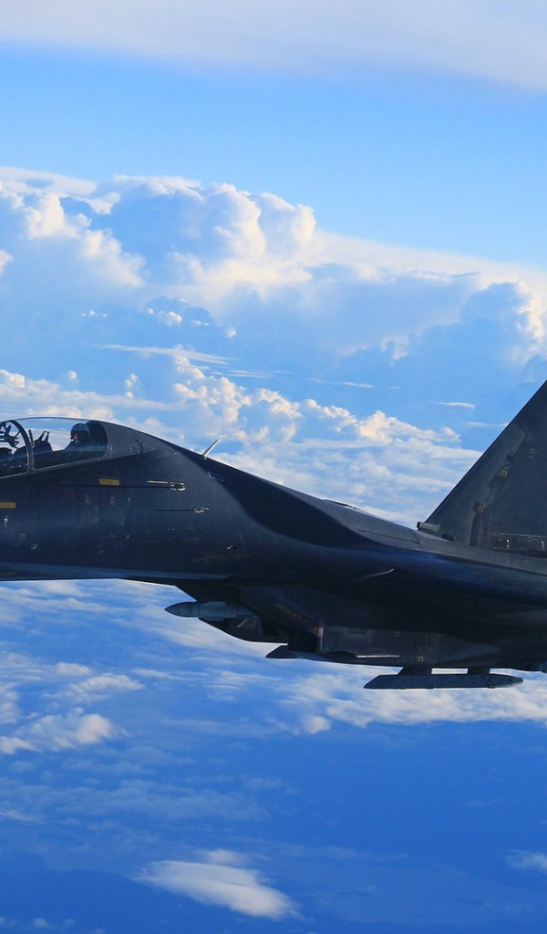 Истребитель ВВС России на боевом дежурстве