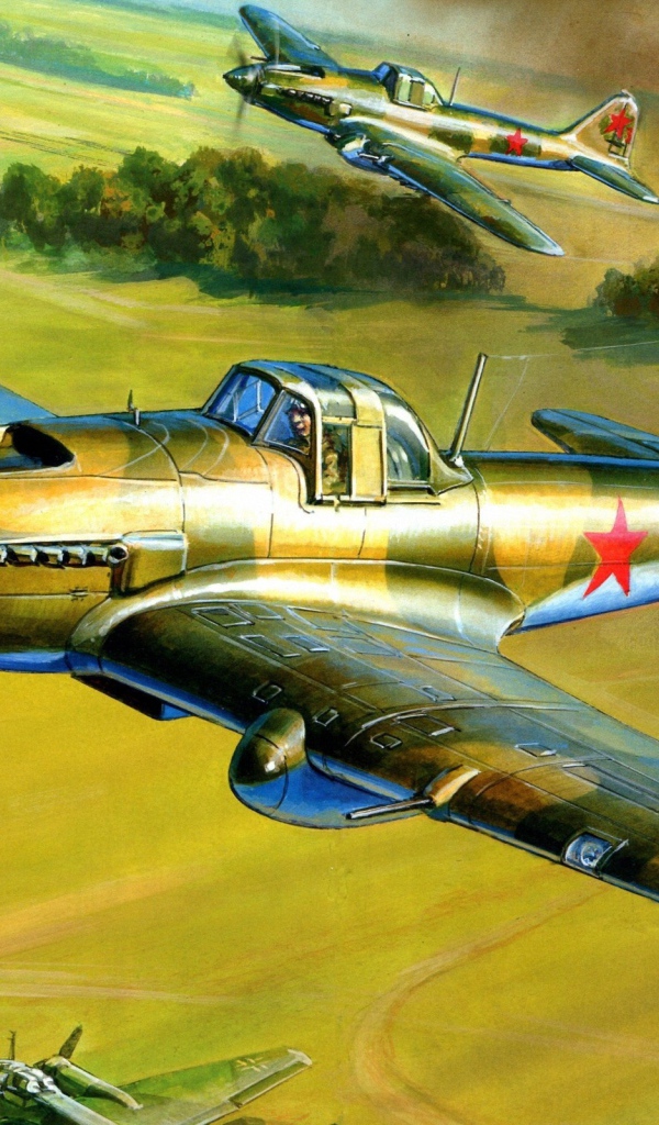 Русский самолет ИЛ-2