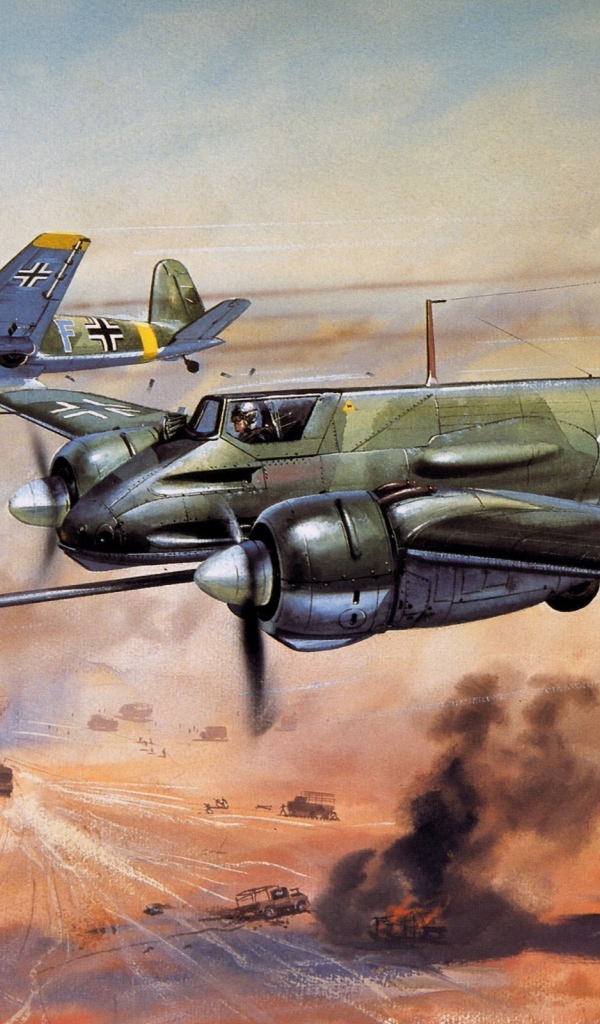 Немецкий самолет Хенкель