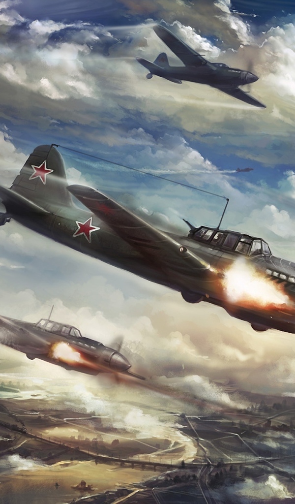 Военный самолет Ил-2