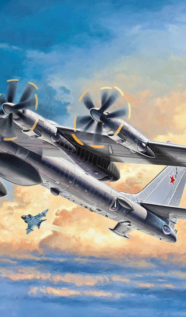 Русский турбовинтовой самолет