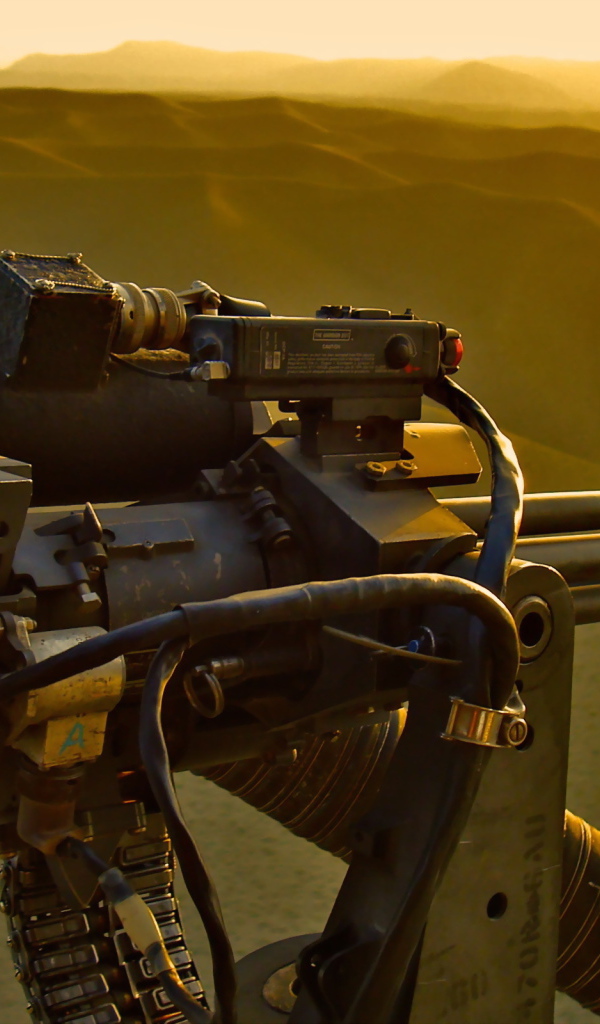 Пулемет на вертолете