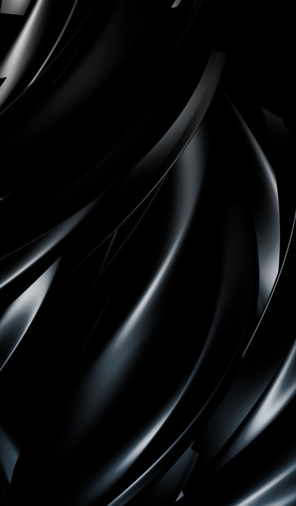 Черная ткань на обоях