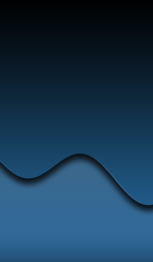 Волны синего цвета