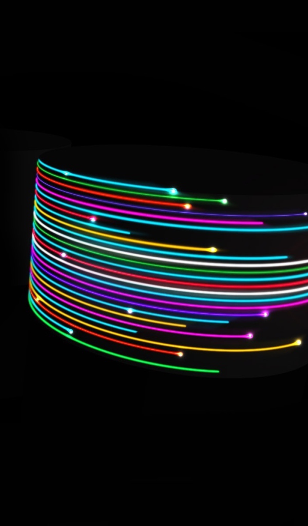 Яркий браслет на черных обоях