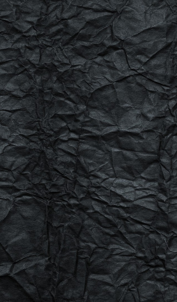 Мятая черная бумага