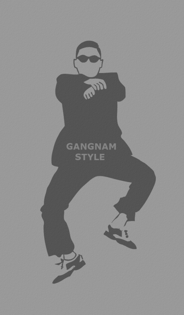 Человек на сером фоне