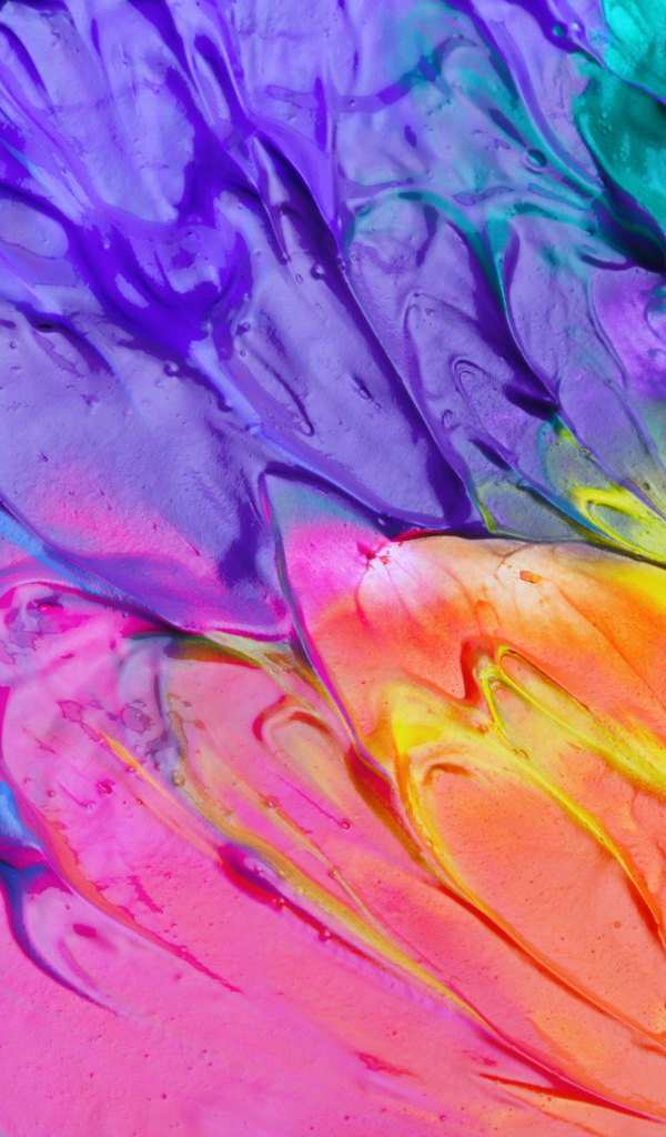 Смешение разных красок