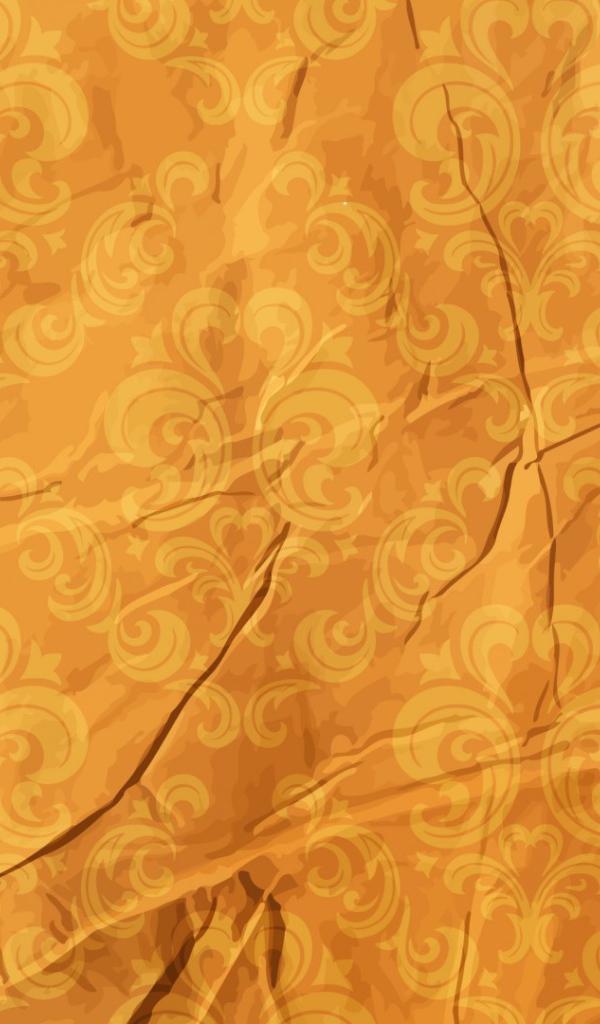 Старые мятые обои