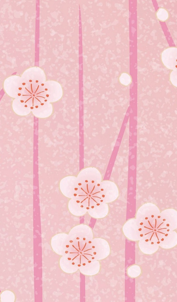 Розовые обои