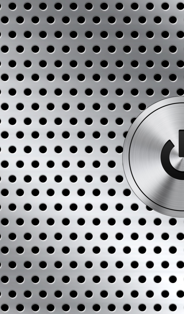 Кнопка на металле