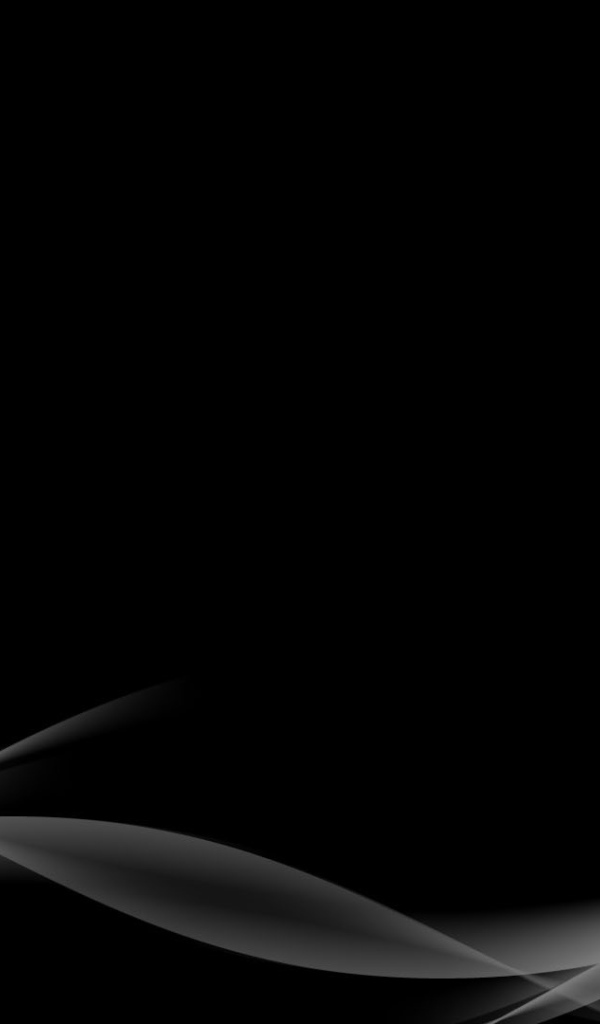 Черные обои и белые волны