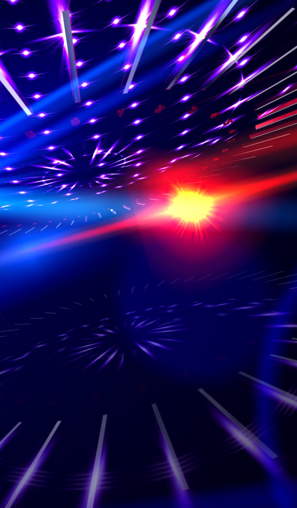 Цветные блики