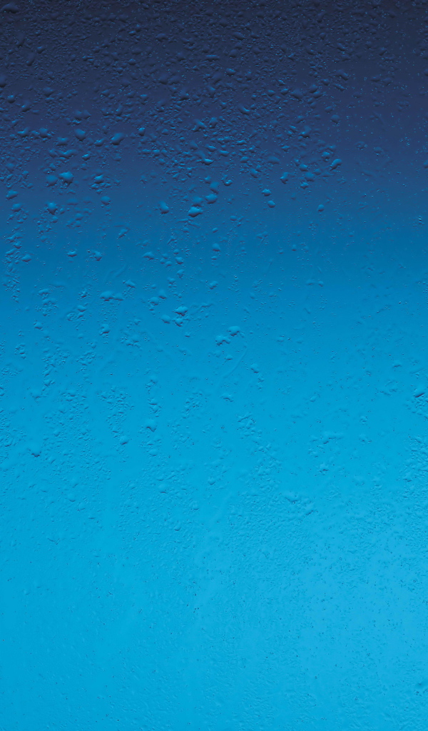 Капли на синем окне