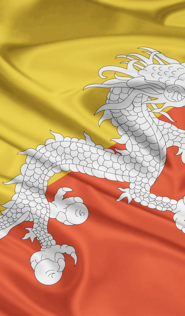 Флаг Королевства Бутан