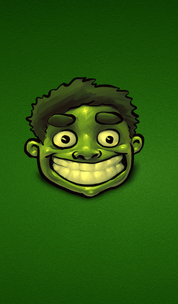 Халк улыбается