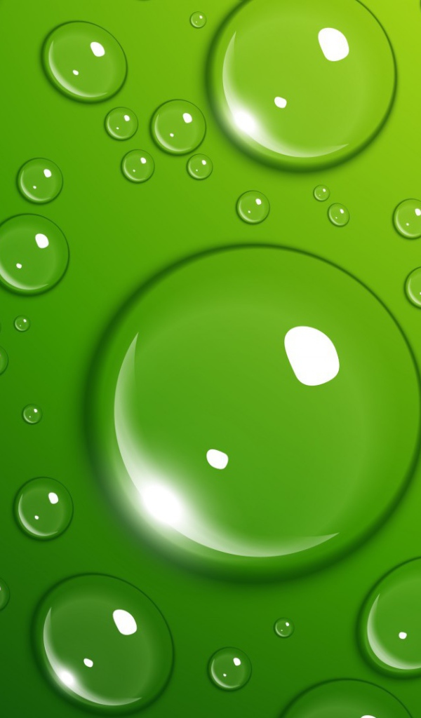 Чистые капли воды