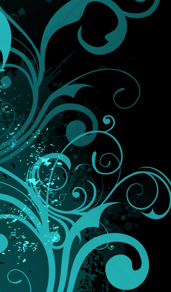 Голубой орнамент HP