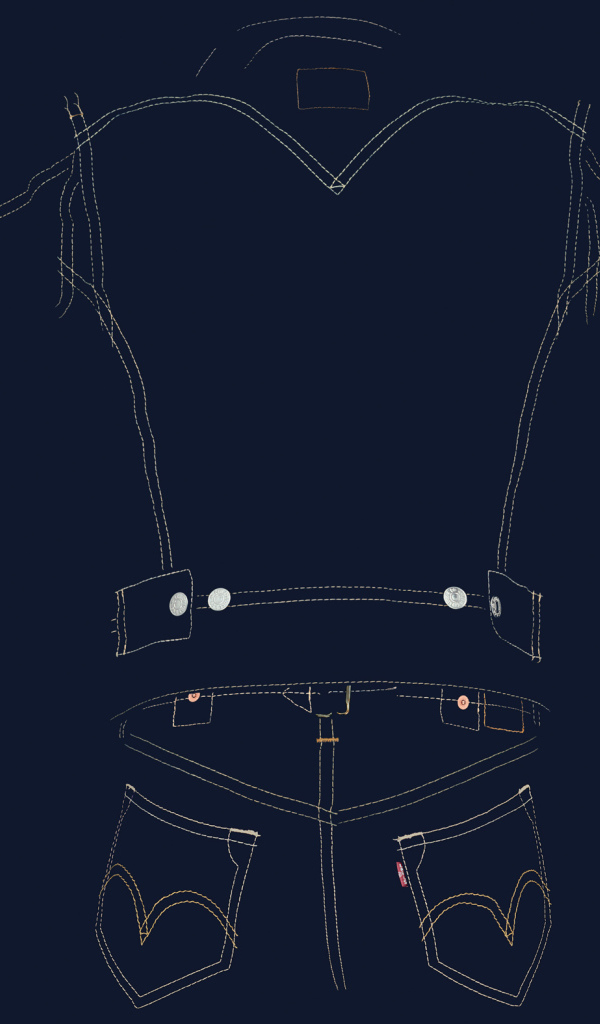 Дизайн джинсов Levi`s