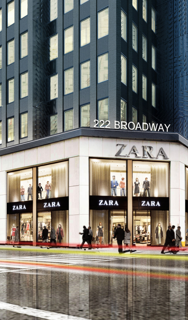 Дорогой бутик Zara