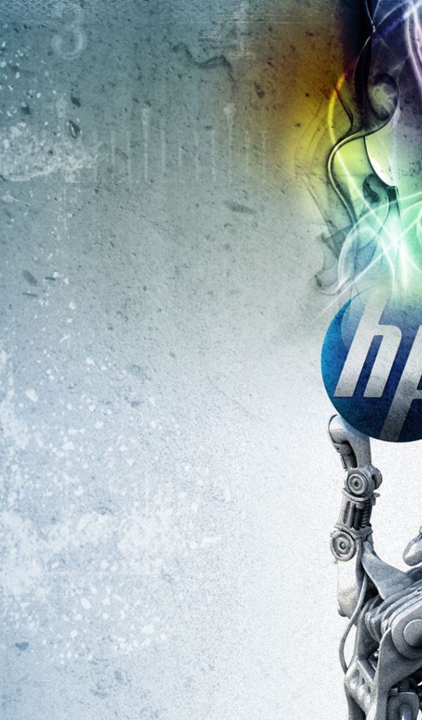 HP в руках робота