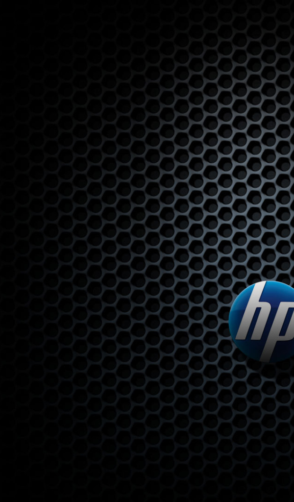 Логотип НР на сетке