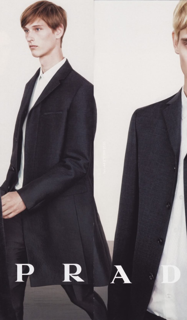 Мужская мода от Prada