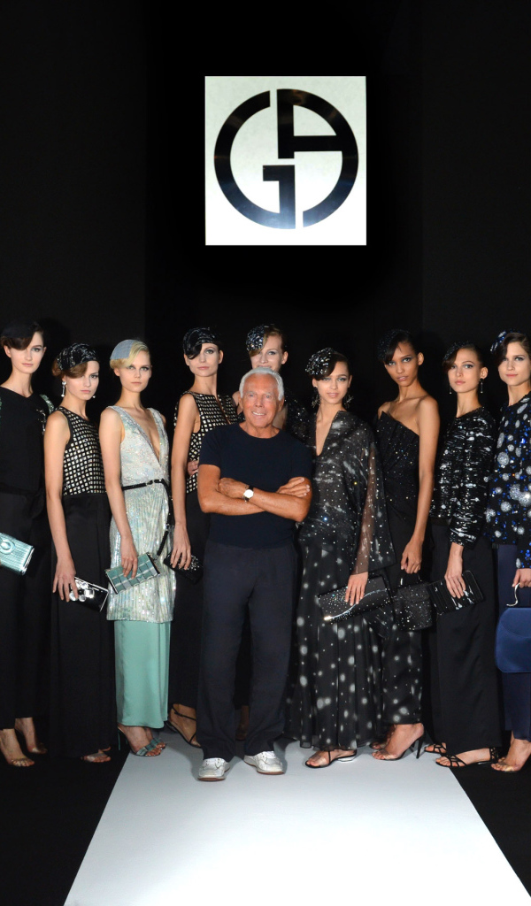 Модели бренда Giorgio Armani