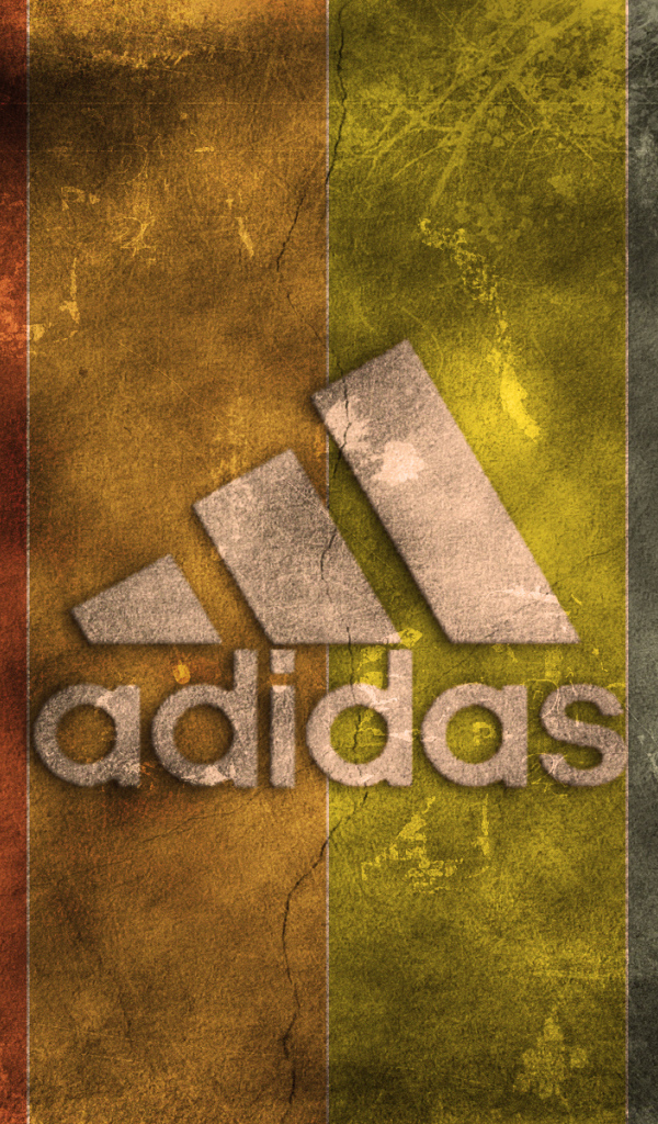 Разноцветный логотип Адидас