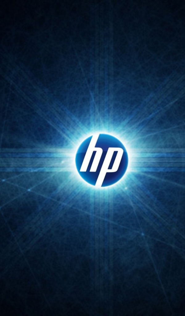 Сияющий лого HP