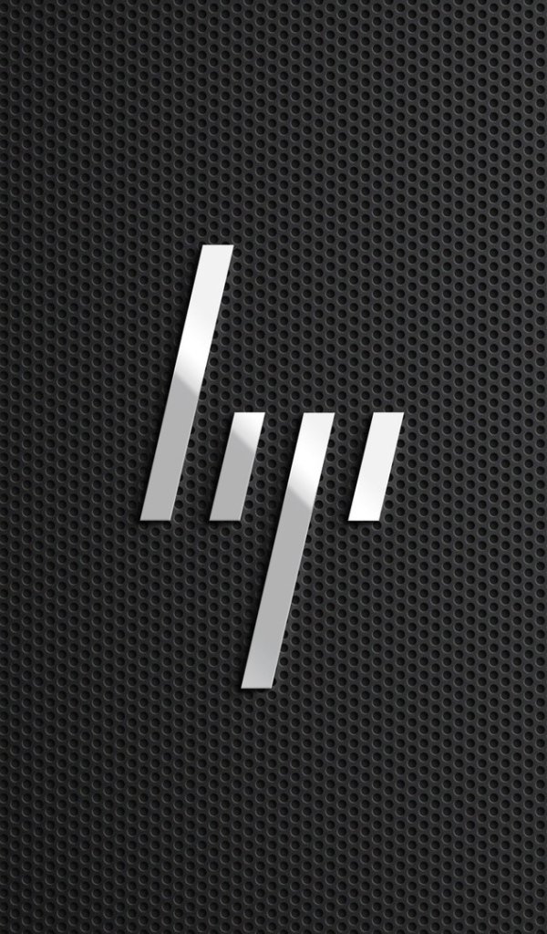 Строгий логотип HP