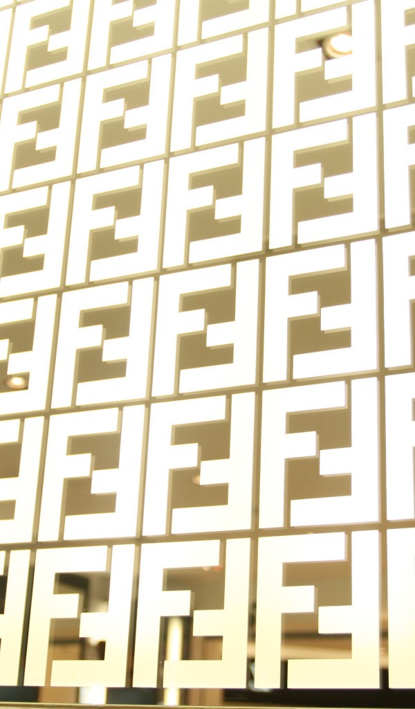 Текстура из логотипа Fendi