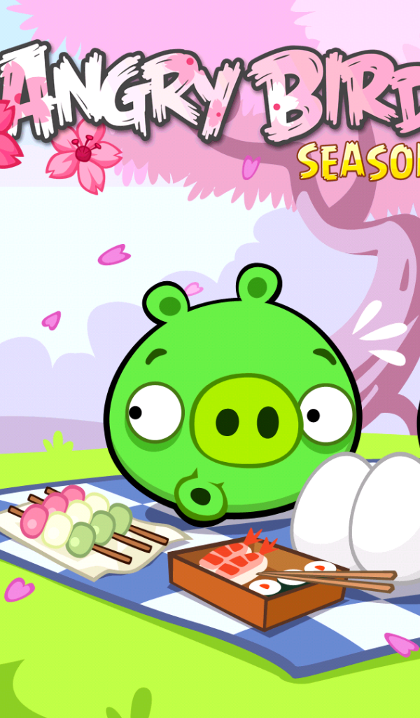Энгри бирдс на пикнике