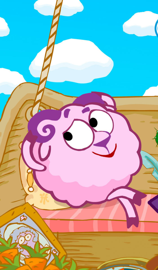 Бараш замечтался в мультфильме Смешарики