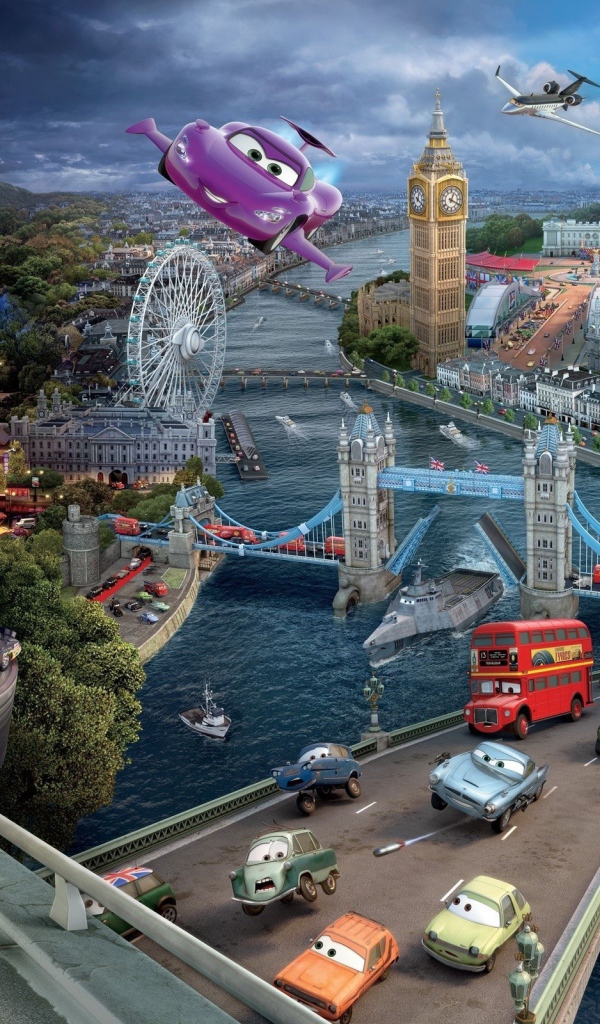 Мультфильм Автомобили 2