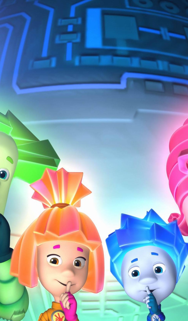 Герои мультфильма Фиксики под лупой