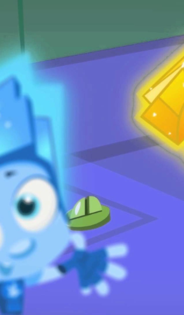 Растерянные герои мультфильма Фиксики