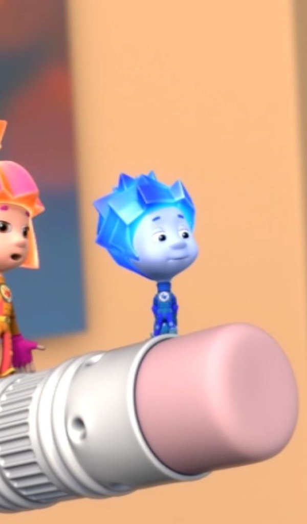 Фиксики на карандаше