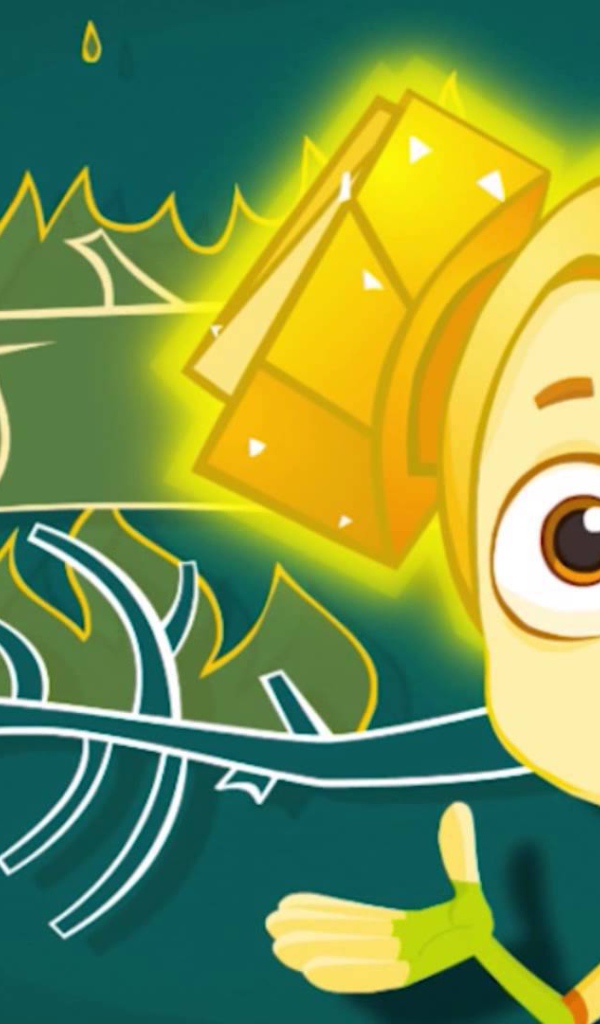 Девочка с большими глазами из мультфильма Фиксики