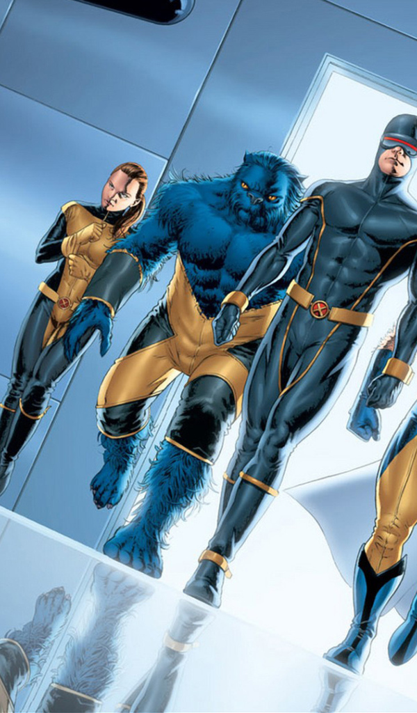 Герои из комиксов Марвела